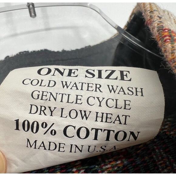 VTG Cat Kitten Tapestry Zipper Bomber Jacket Tan OSFA - Picture 4 of 5